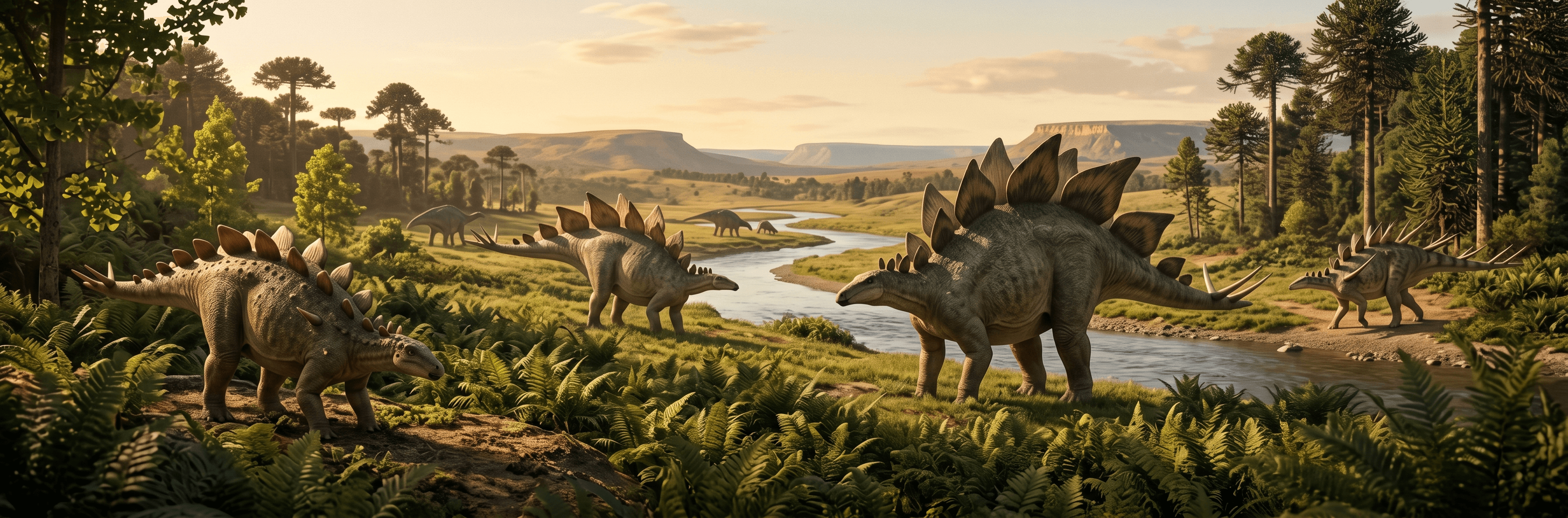 Stegosaurs hero