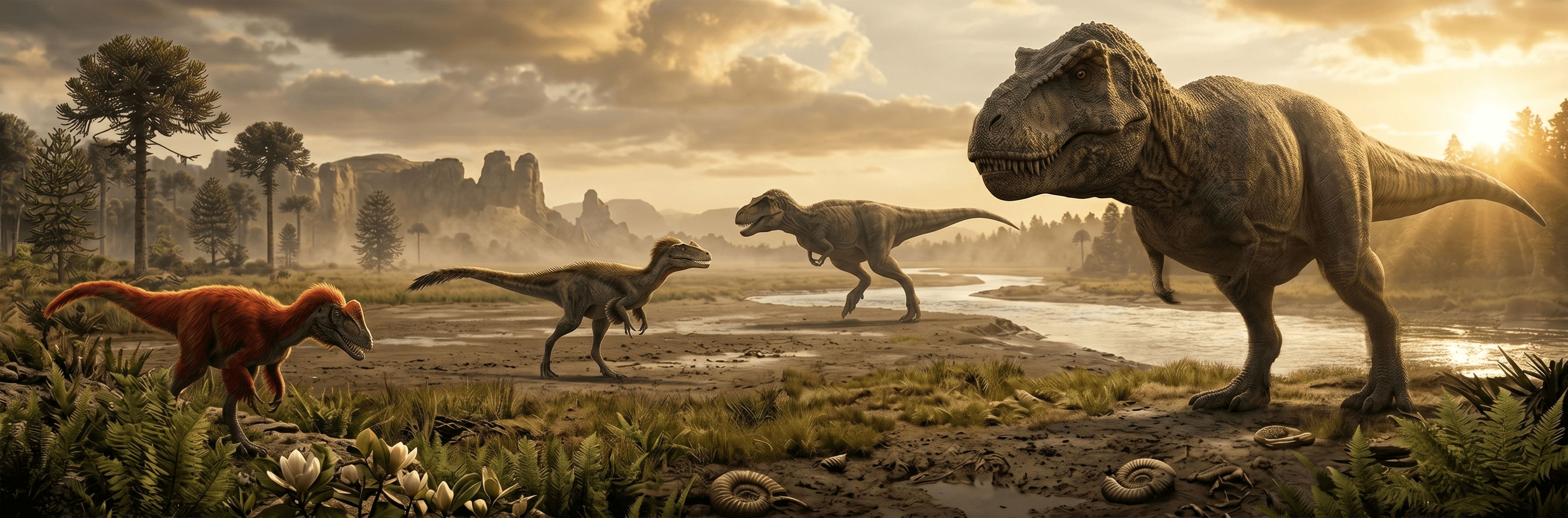 Tyrannosaurs hero