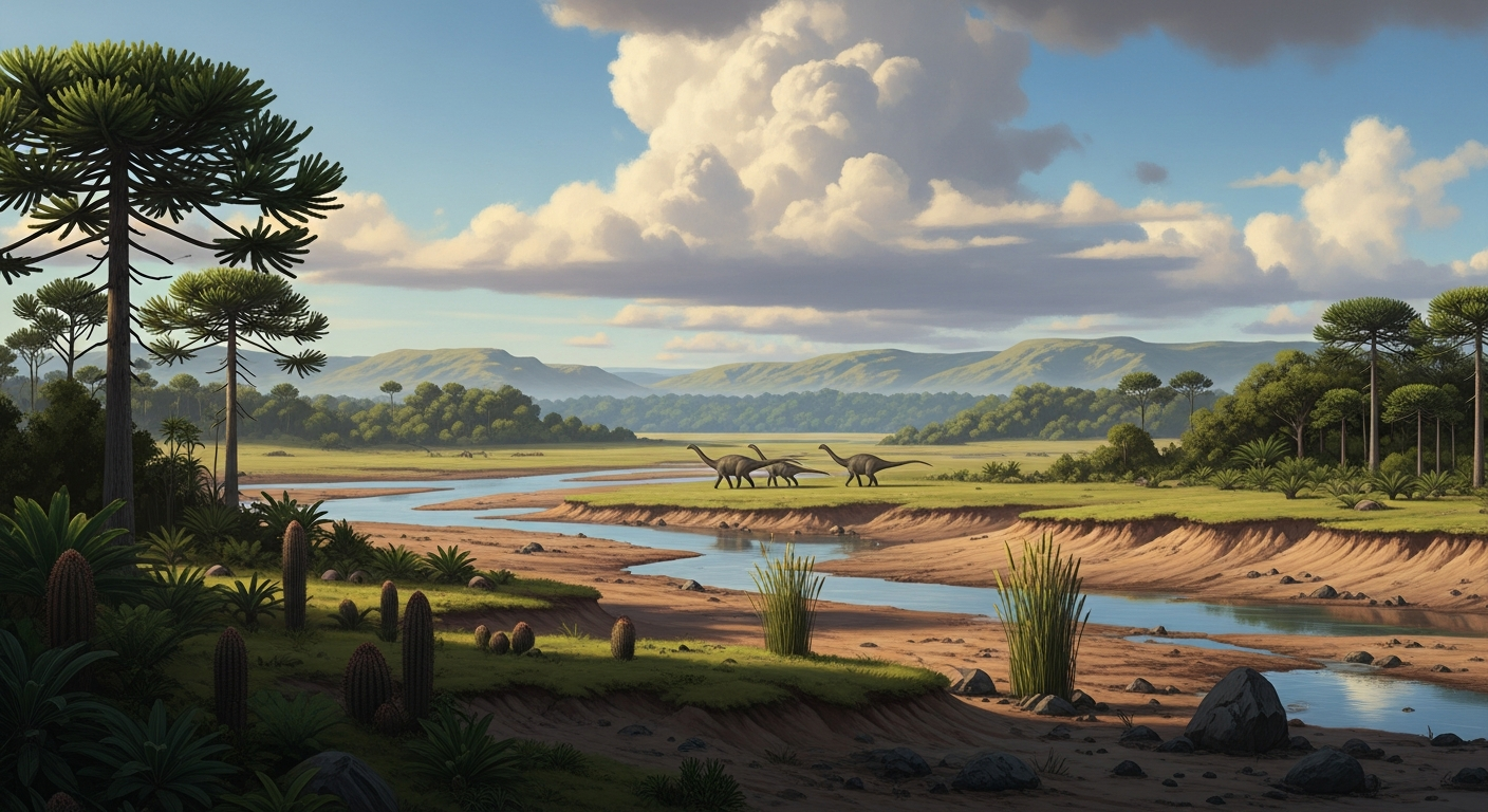 Elrhaz Formation prehistoric landscape
