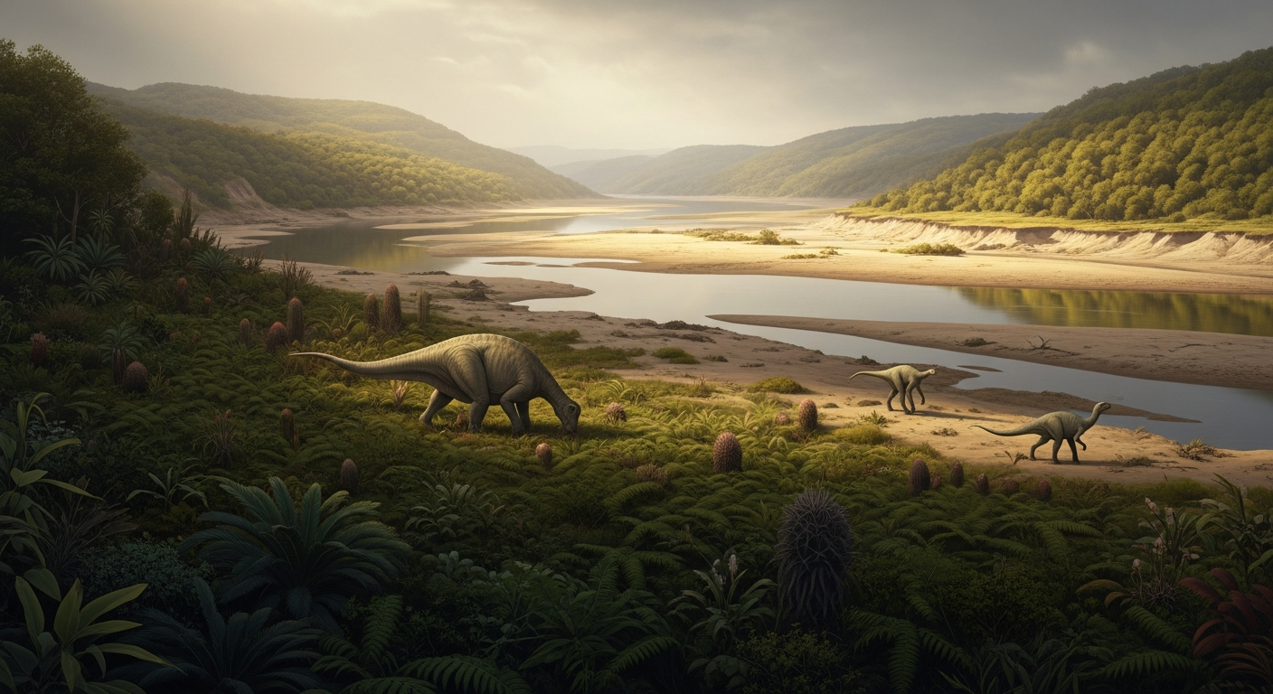 La Colonia Formation prehistoric landscape